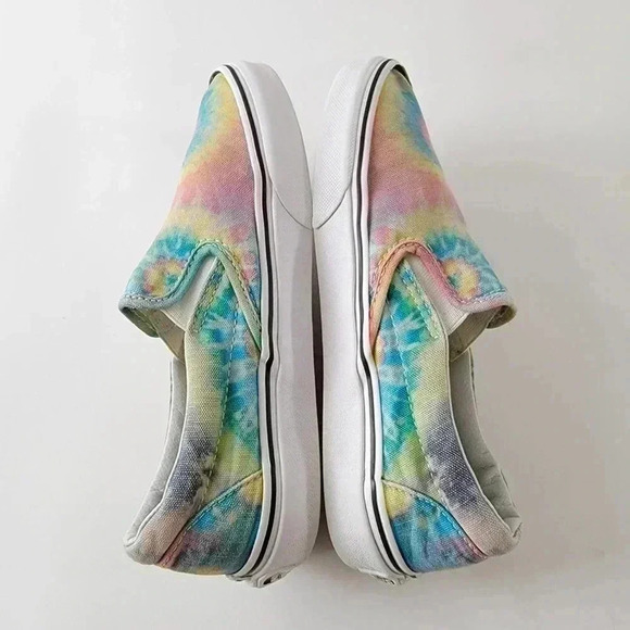 Vans Tie Dye Pastel Slip On Loafers - 7 - Picture 9 of 10
